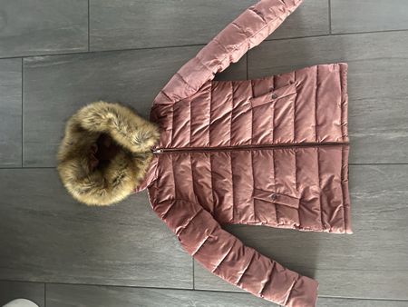 Winterjacke Damen Samt