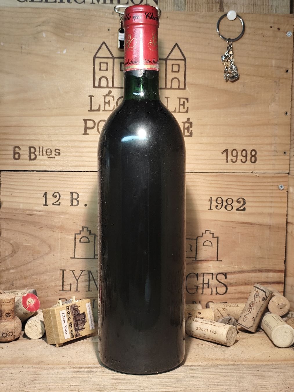 Vino: 1985 Chateau Clarke Listrac-Medoc – Nuovo e nell'imballaggio originale da Büsserach venduto da Vintage-vins 1