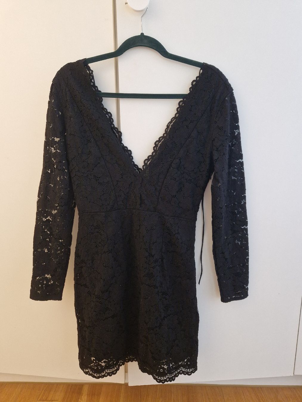 H&M Vestiti: Schickes H&M Spitzenkleid, schwarz, Grösse 38 – Nuovo (secondo la descrizione) da Winterthur venduto da kri_2786