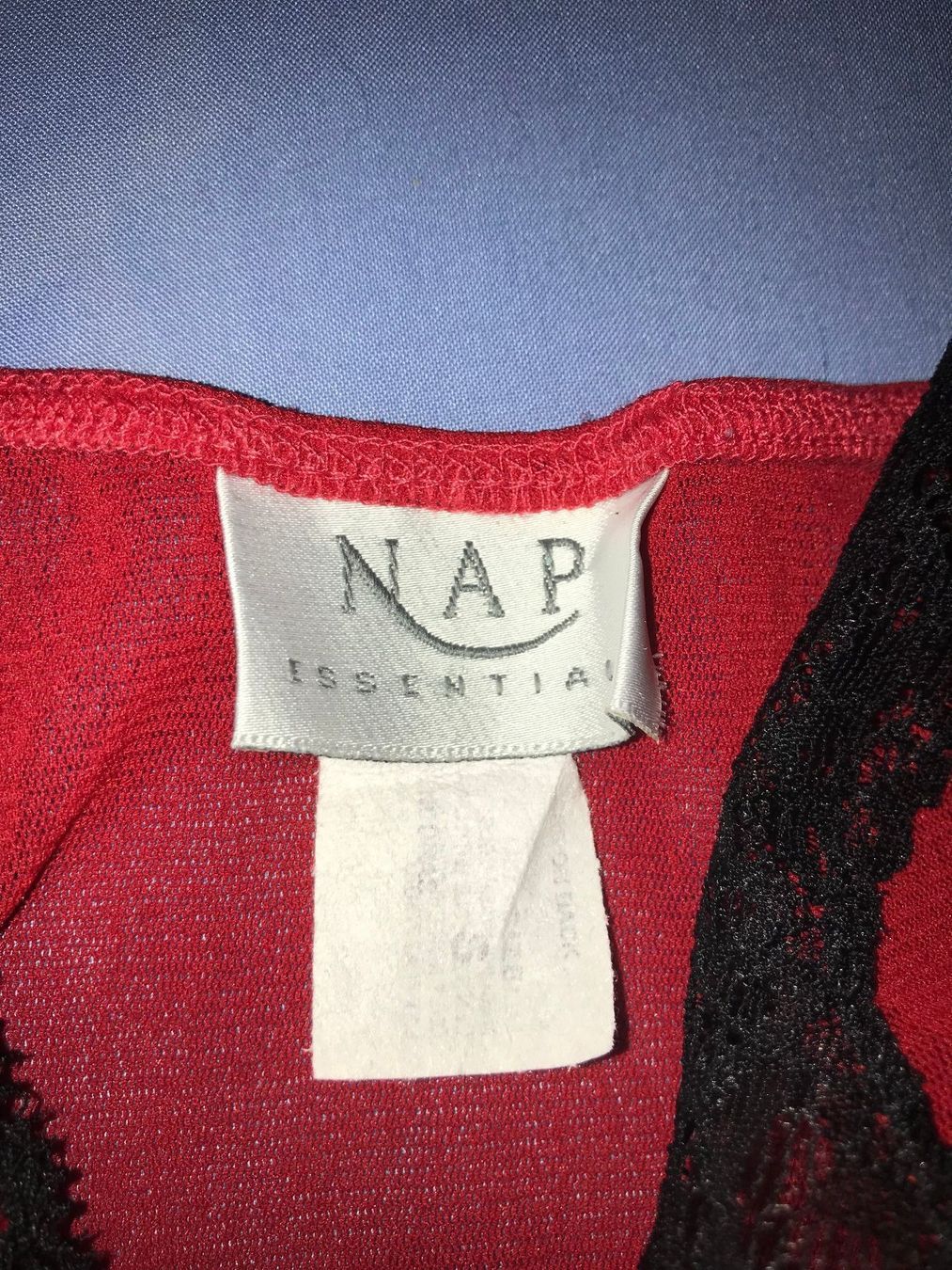 Sonstige Unterwäsche: Top und Slip, schwarz/rot, Gr. S – Gebraucht aus Zumikon von Uranus88 1