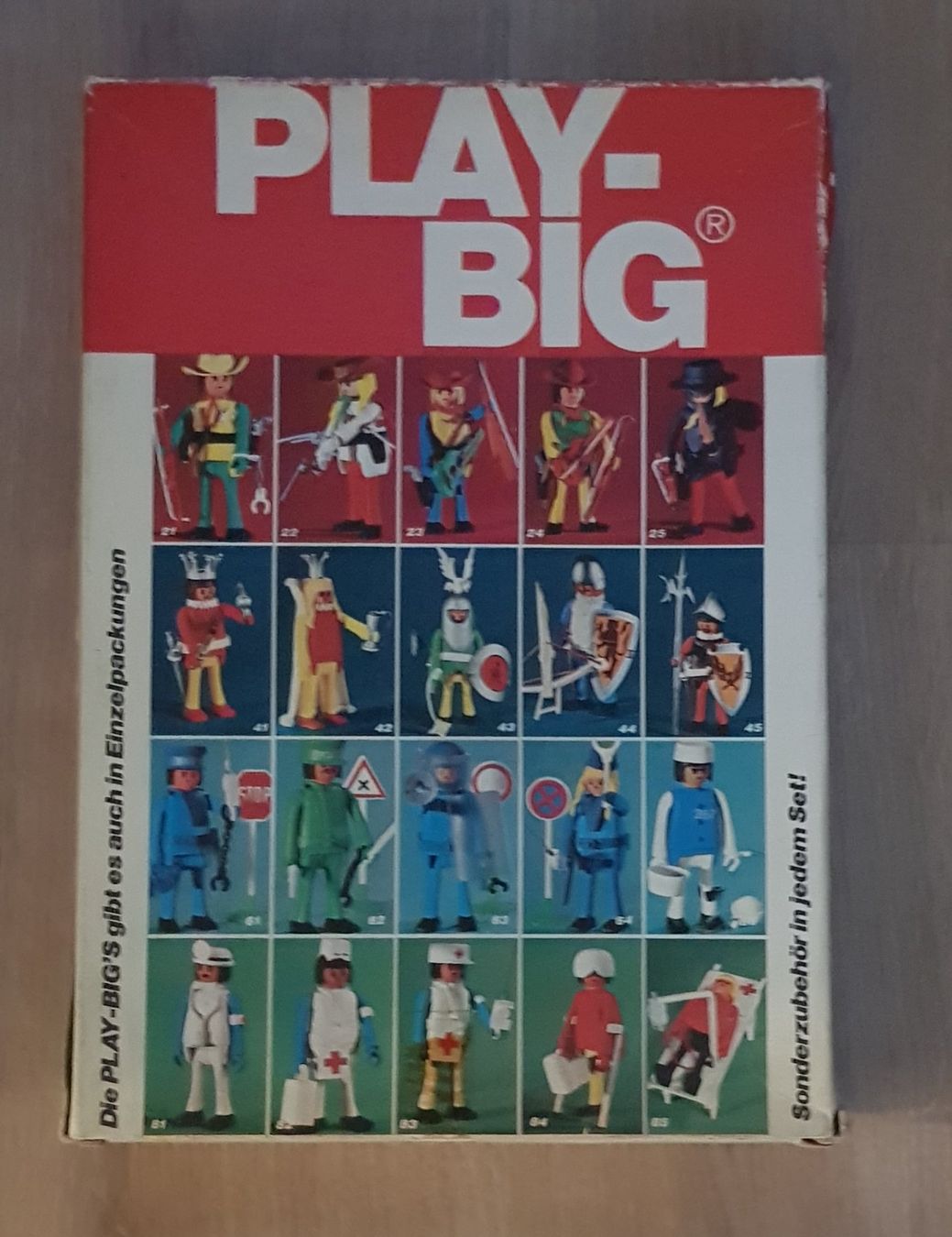 Giocattoli: Play Big "Bauarbeiter- Set" (OVP/ neuwertig!) – Usato da Aarau venduto da Vintage1969 1