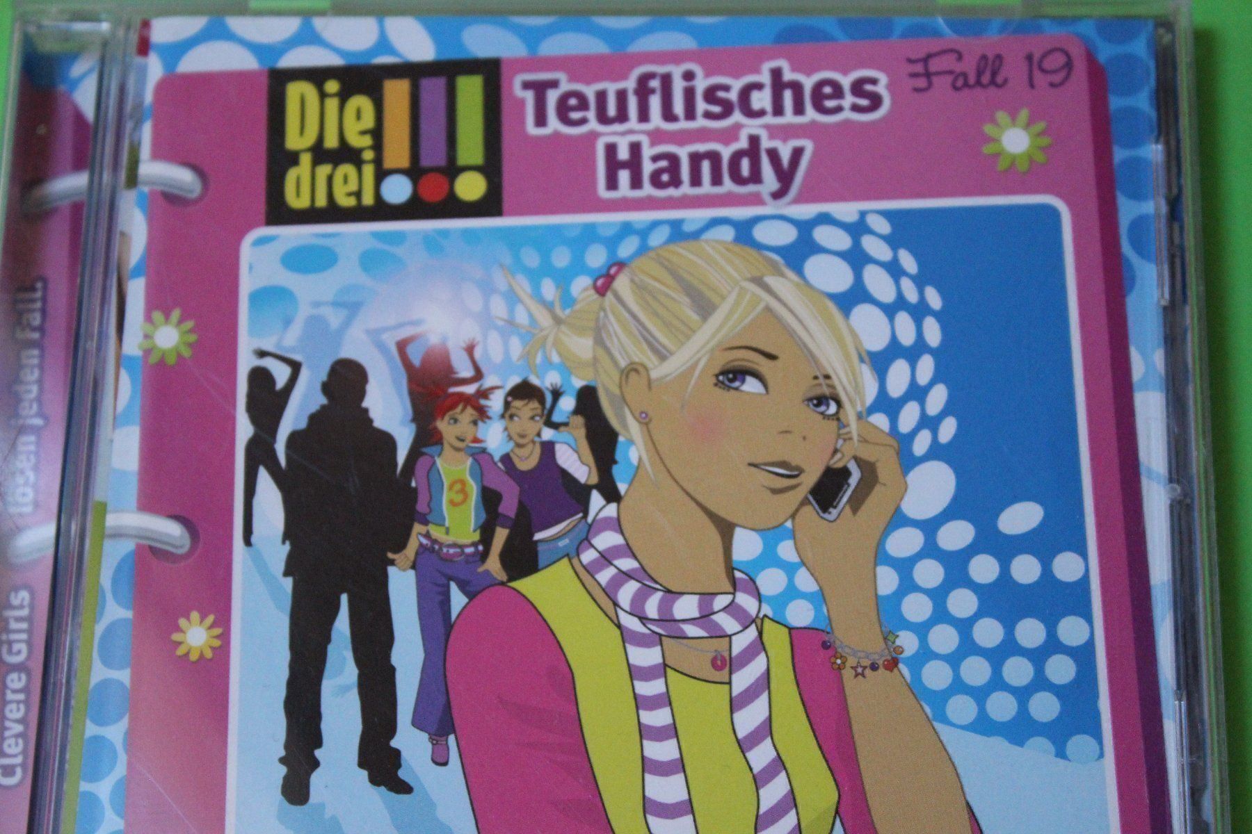 Hörbücher: DIE DREI !!! - FALL 19 - TEUFLISCHES HANDY CD – Gebraucht aus Tübach von JamesStone 1