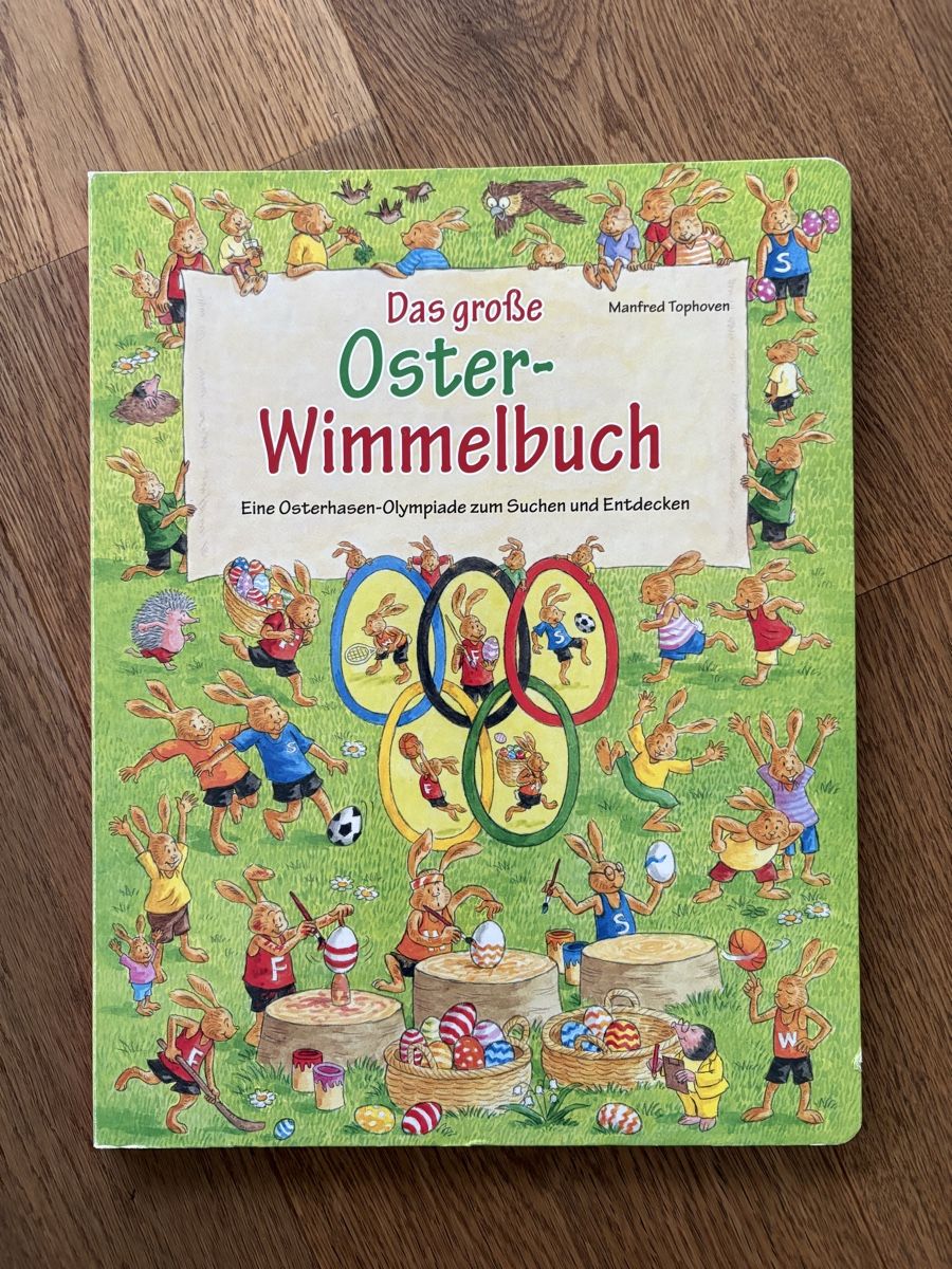 Libri: Oster-Wimmelbuch "Das grosse Osterei suchen" – Usato da Horgen venduto da Rafnaf