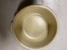 Keramik- oder Porzellanschüssel beige 6 Stk.