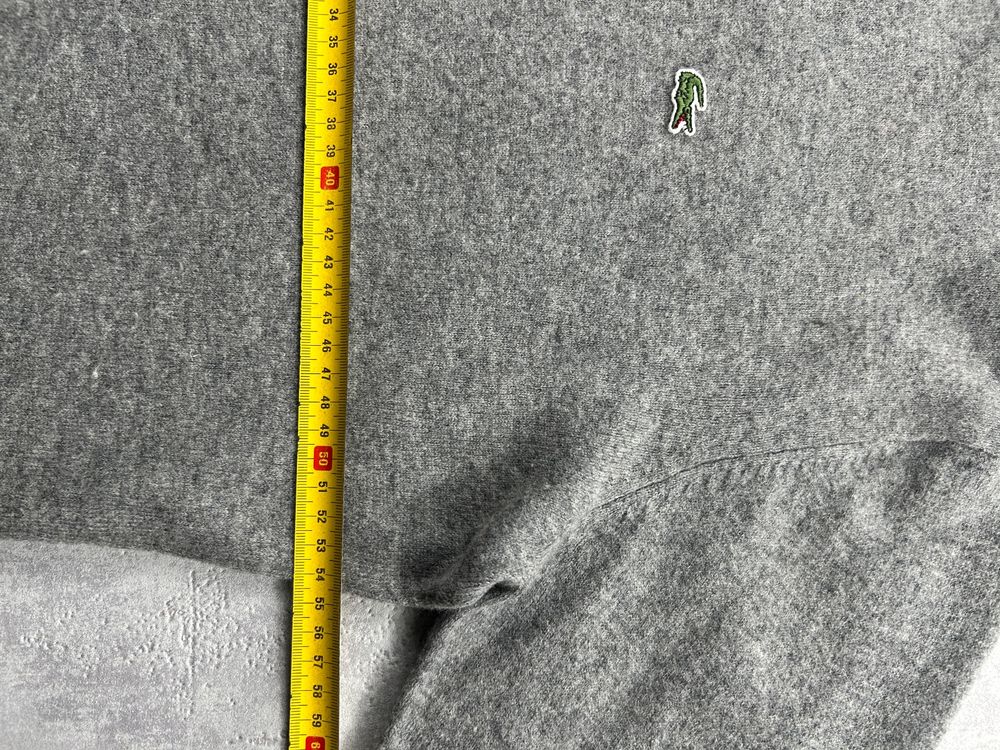 Sweat 1/4 Zip Lacoste Gris - Taille XXL Homme 5