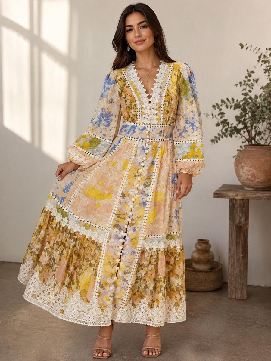 Vestiti: Elegant Linen Blend Maxi Dress – Nuovo (secondo la descrizione) da St.Josefen venduto da lop_lh8d 2
