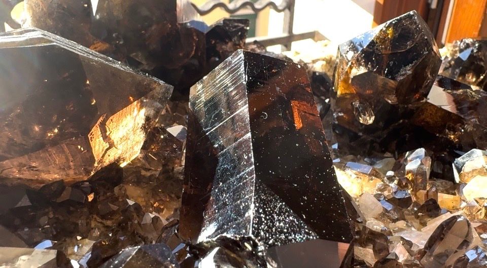 Minerali & Pietre curative: Morion Swiss Matrix – Usato da Genève venduto da qua_q7kb 6