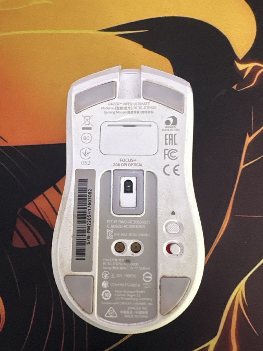 Razer Mouse: Razer Viper Ultimate Wireless (weiss) – Usato da Ostermundigen venduto da kha_2rlq 1
