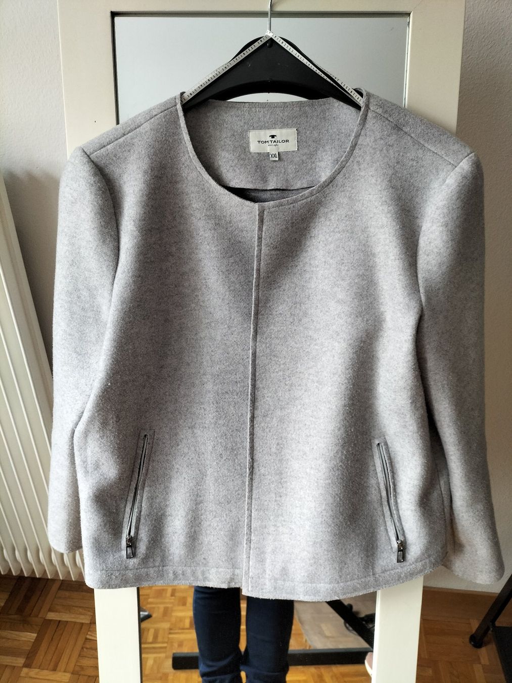 Tom Tailor Jacken: Veste courte grise TOM TAILOR XXL – Gebraucht aus Clarens von fashionfou 1