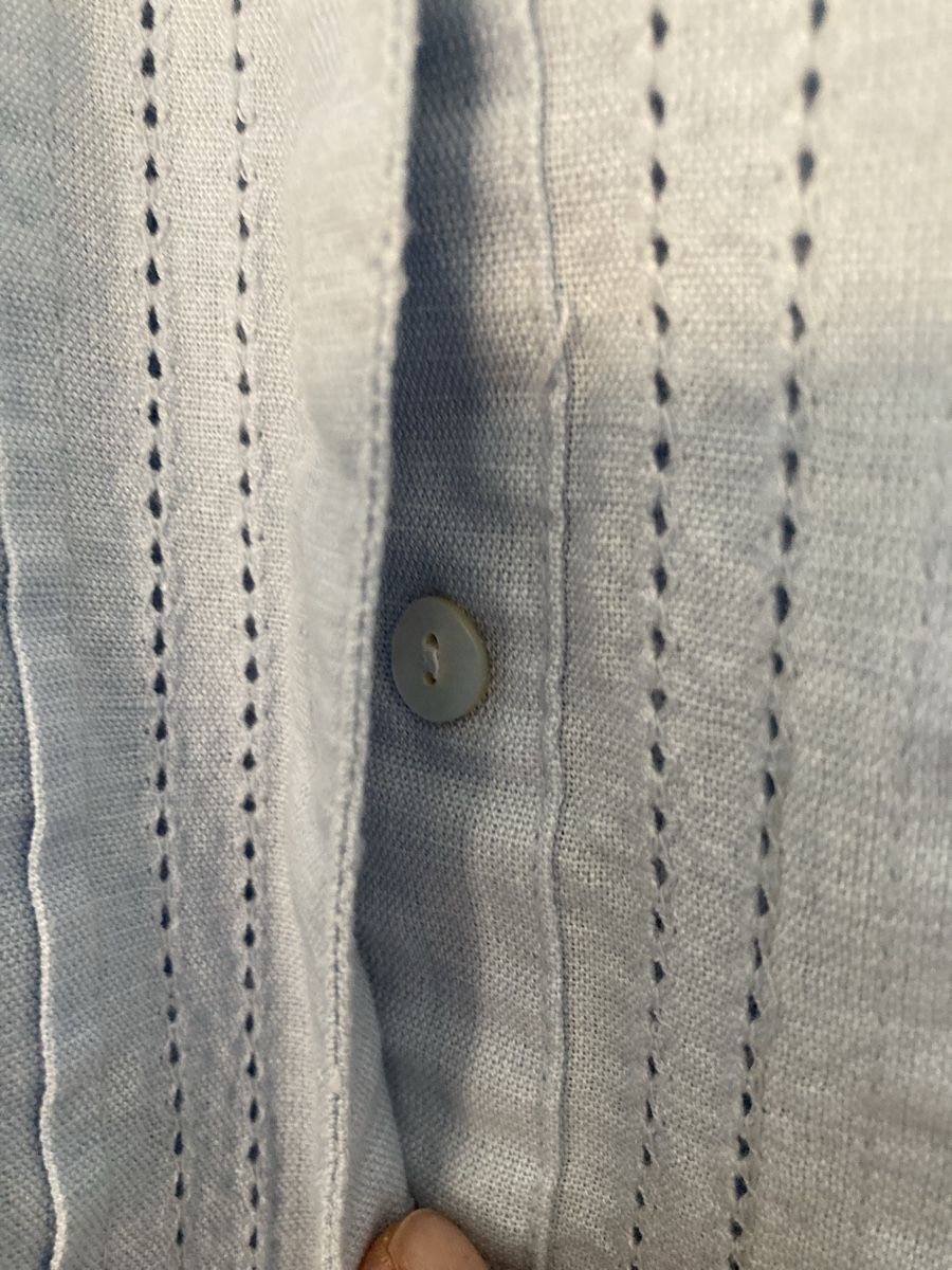 Peter Hahn Camicette: Leinen Bluse/Jacke 44 von Peter Hahn – Usato da Schaffhausen venduto da christamawe 3