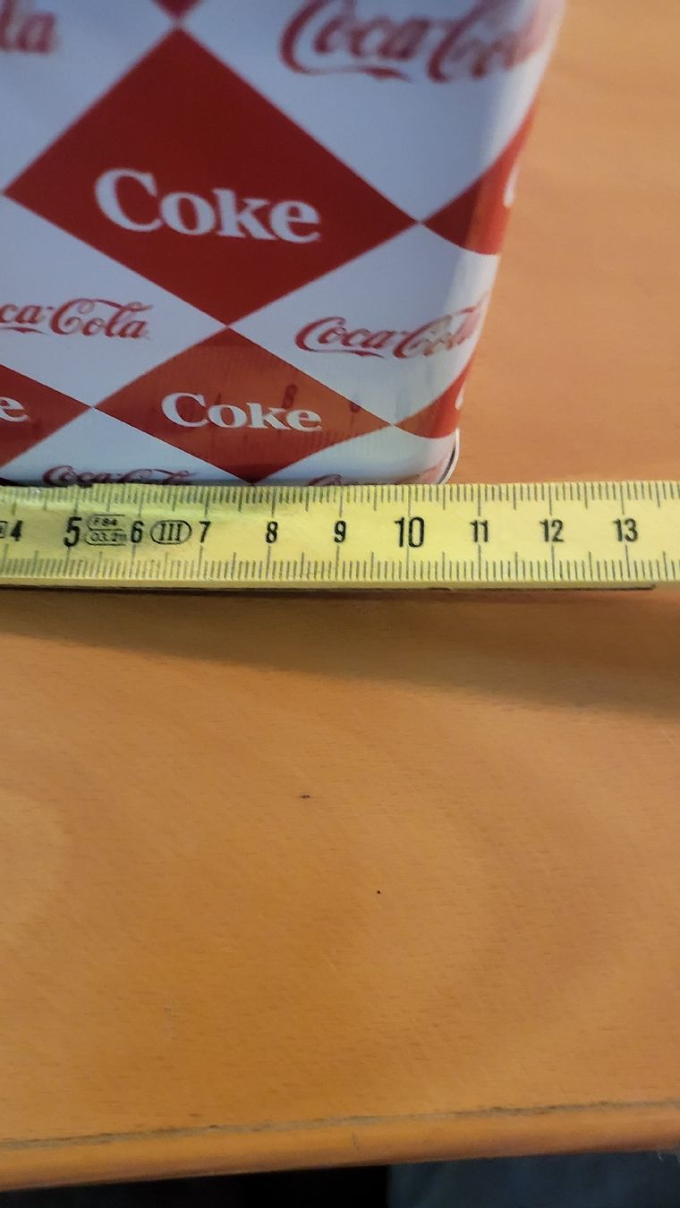 Zuckerdosen: Coca-Cola Dose, Vorratsdose, Keksdose (nov216) – Gebraucht aus Künten von Schnaepplihuus 6