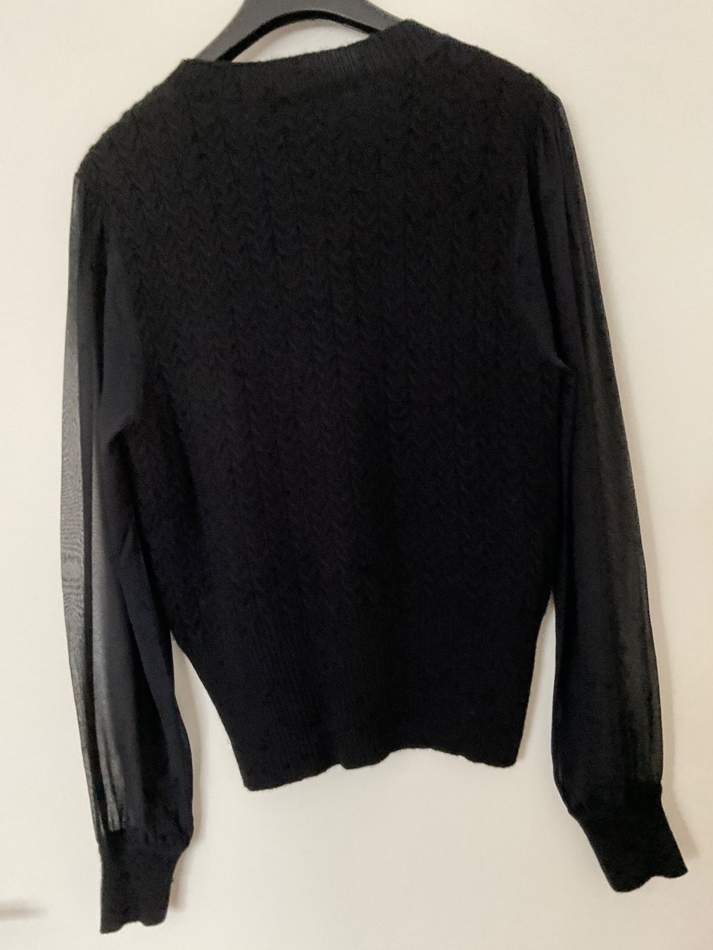 Max Mara Pulls & Sweat-shirts: Max Mara Wolle Kaschmir Seide Pullover Gr S Schwarz – D'occasion à Urdorf par alda02 3