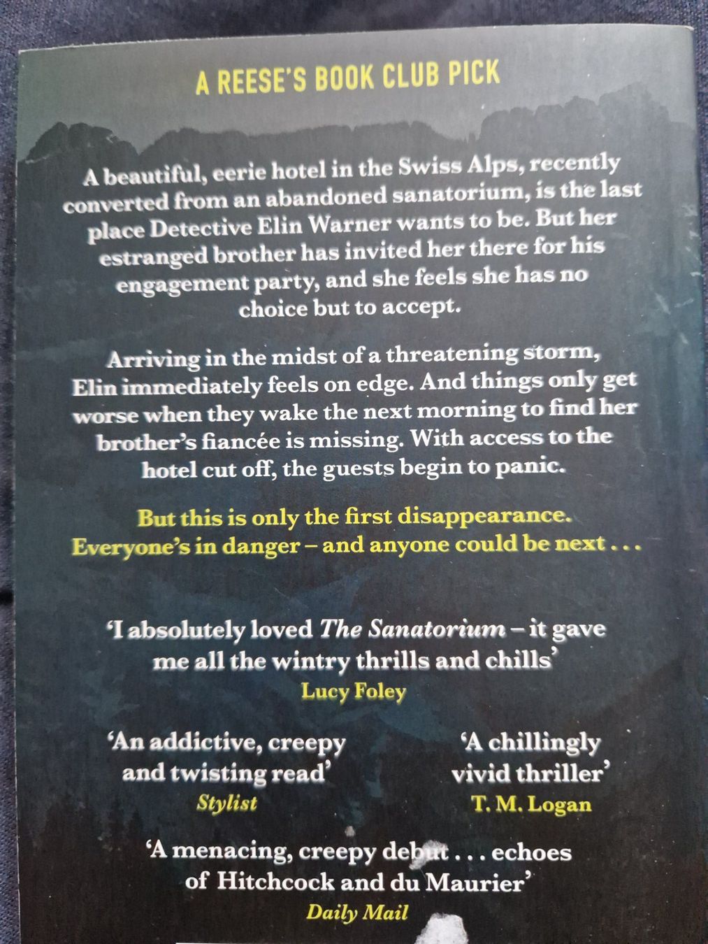Libri: Sarah Pearse: The Sanatorium Thriller – Usato da Neuhausen am Rheinfall venduto da Alchimista 1