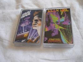2x Rare Musikkassette - Billy Idol - Cyberpunk +  - 80er Pop