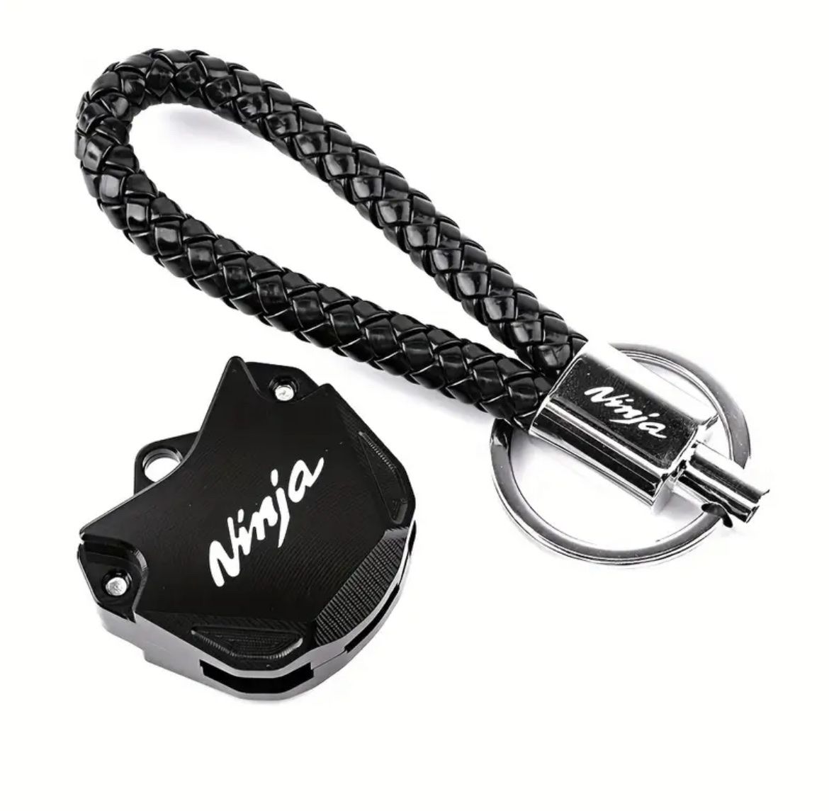 Kawasaki Portachiavi: Ninja Motorcycle Key Cover Case Shell + Braided Keychain Set – Nuovo e nell'imballaggio originale da Horw venduto da jvnrti