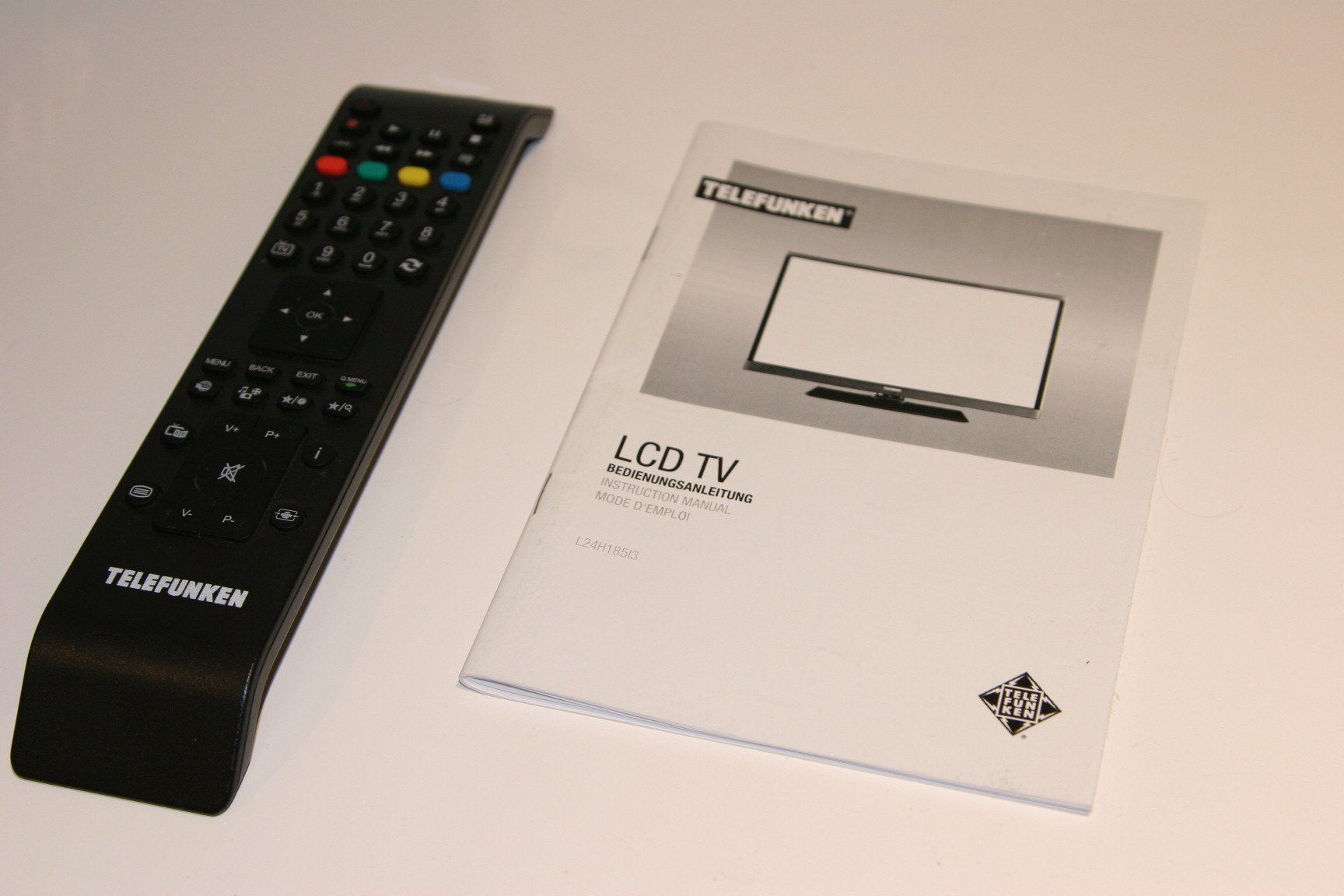 Telefunken Televisori: Telefunken LCD Fernseher 24" mit eingebautem DVD-Player – Usato da Büren an der Aare venduto da Sabinem71 8