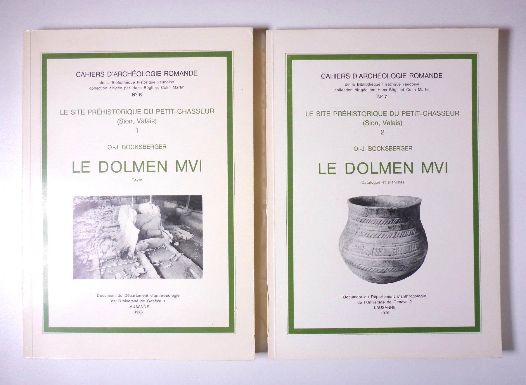 Libri: Archäologie: Le Dolmen, 4 Bände – Usato da Erschwil venduto da taglang