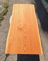 Lärche CH 110x3x57 cm Klotzbrett Brett Baumstamm Tischplatte