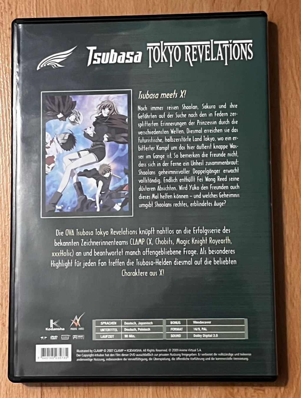 Alle DVDs: Tsubasa Reservoir Chronicle OVA – Gebraucht aus Höchstetten von Syaoran-kun- 1