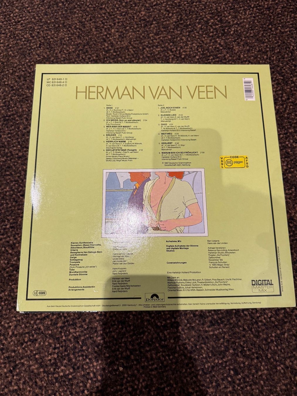 Dischi in vinile: Schallplatte / Van Veen / ANNE – Usato da Freidorf TG venduto da sarotiko 1