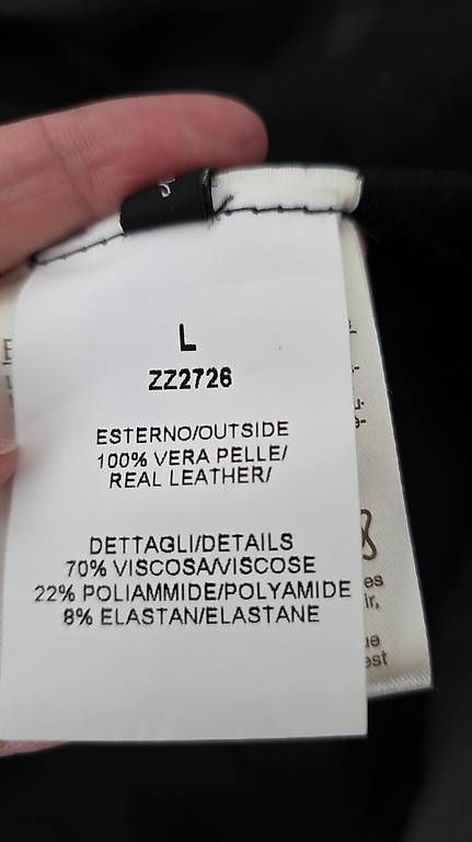 Giacche: schwarzer blazer damen, leder stoff von leonardo – Usato da Zuzwil SG venduto da motomania076 2