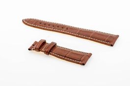 Breitling brown leather strap 22mm NEW