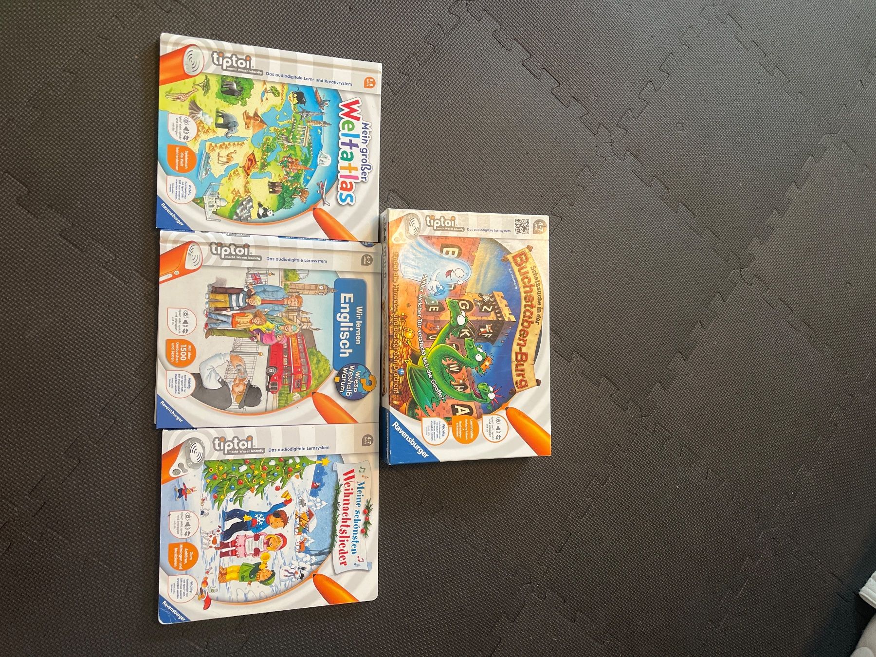 Tiptoi Spiele: Tiptoi Buch- und Lernspiel Set, inkl. Tiptoi Stift – Gebraucht aus Nürensdorf von Coilspike
