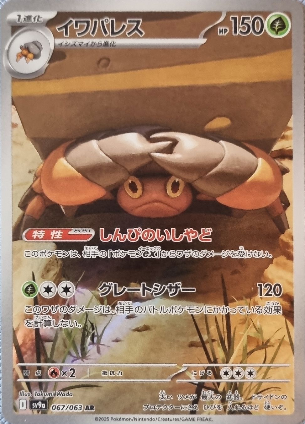 Pokémon Sammelbilder & Trading cards: Pokemon Crustle AR JP – Neu (gemäss Beschreibung) aus Oberbipp von ret_6hxb