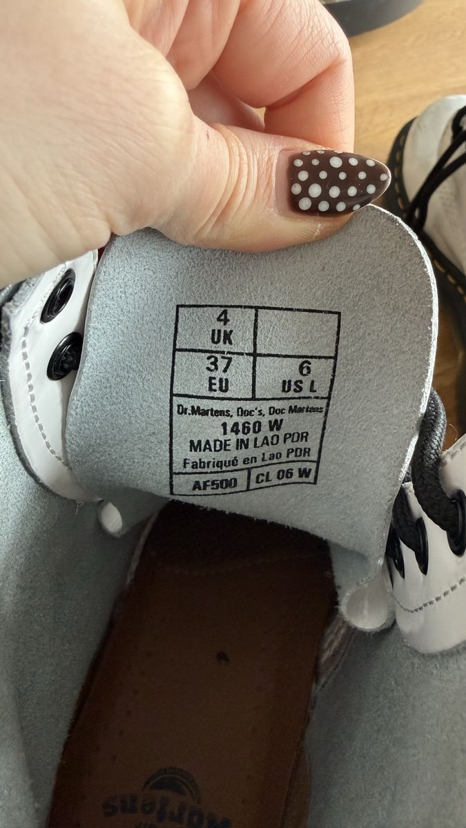 Dr. Martens Scarpe da donna: Dr. Martens Lackstiefel Weiss Gr. 37 – Usato da Chur venduto da lea_r7wx 3