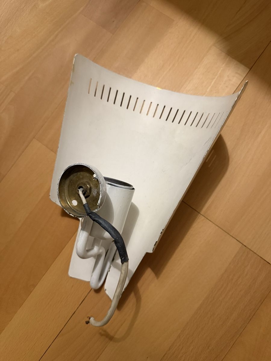 Lampade: Vintage Wandlampe / Weiss – Usato da Zürich venduto da Jamezone 2