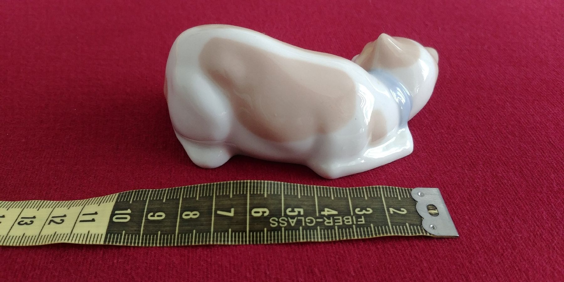 Statuette: Katzenfigur klein (beige & weiss) – Usato da Uster venduto da bookworm14 1