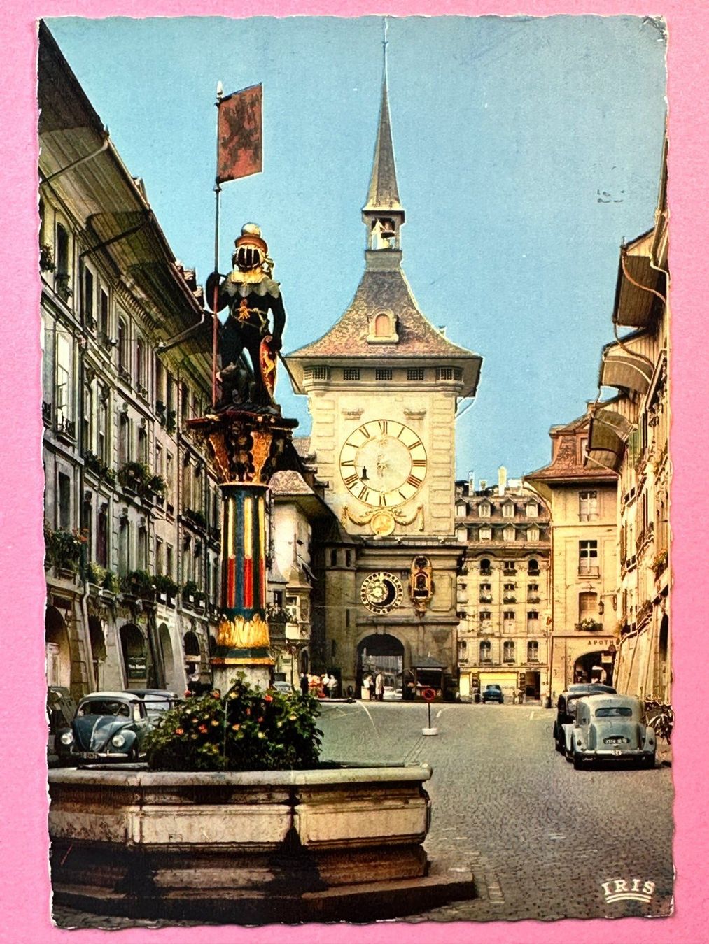 Cartoline postali: Bern - Zytglogge - Oldtimer !!! – Usato da Steg VS venduto da danwer74