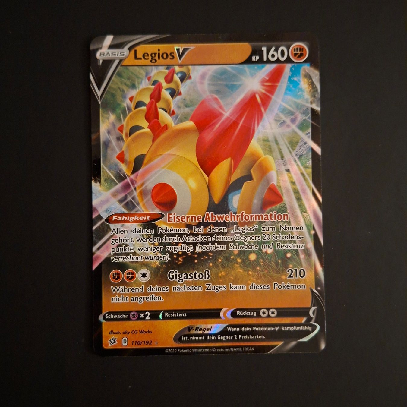 Pokémon Carte collezionabili: Legios V #110 Rebel Clash DE – Usato da Biasca venduto da Sara_Poke123