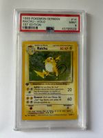 Raichu 1. Edition Base Set PSA 9 ab 1.-!!