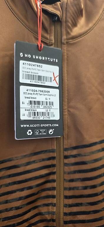 Scott Leibchen & Hosen: Maillot velo NEUF Scott RC Team Warm, taille Medium – Neu und originalverpackt aus Sugiez von factorysportoutlet 2