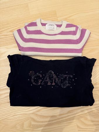 GANT Hoodie + ZARA Pulli Set, Gr. 134-140