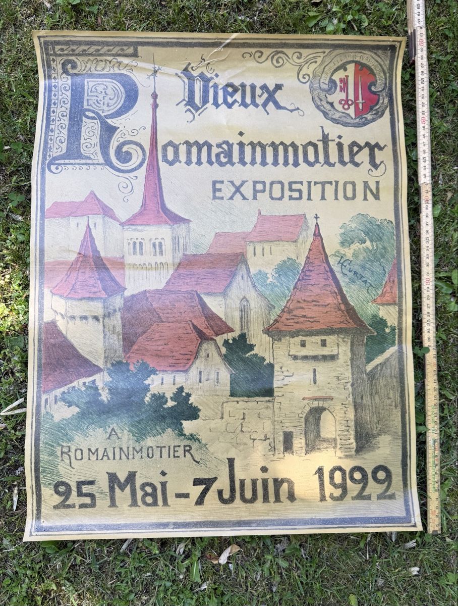 Poster & Bilder: Affiche ancienne – Gebraucht aus Les Bayards von aout 1