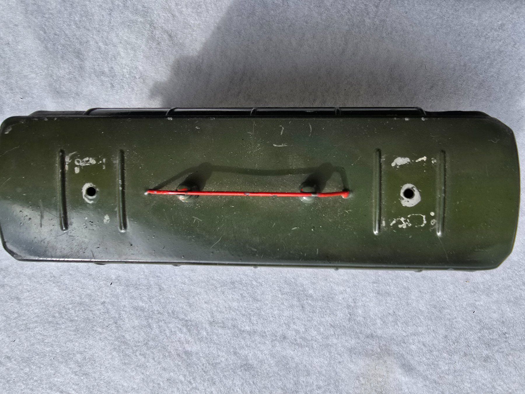 Märklin Modellini di ferrovie: alte Modell-Eisenbahn mit Schienen von ca. 1925 – Usato da Bürglen TG venduto da Osi58 1