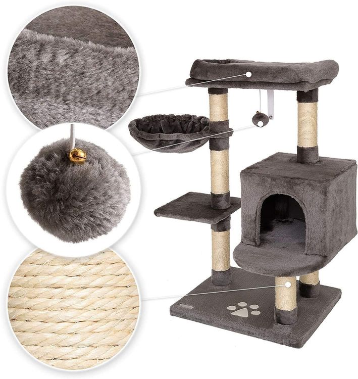 TOYANDONA Katzenplattform Aus Spanholz - DIY Kratzbaum Zubehör