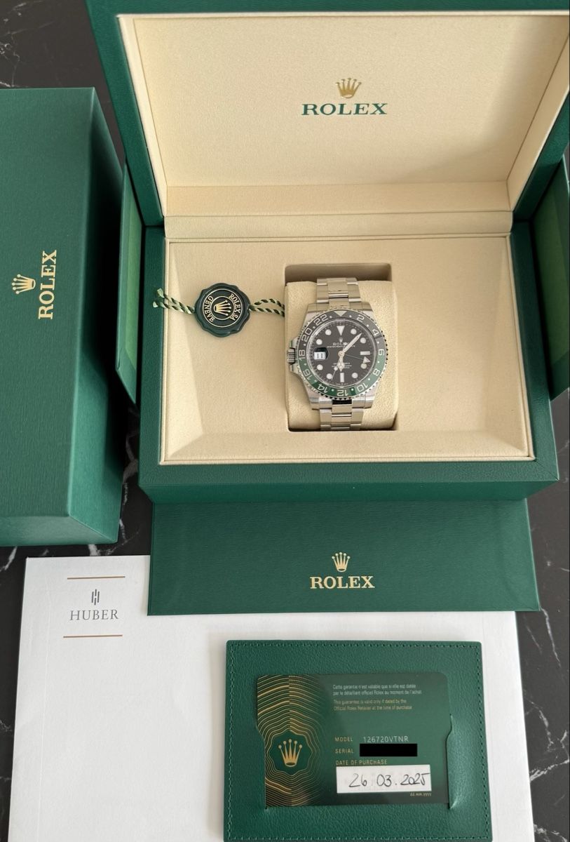 Rolex Uhren: Rolex GMT Master II Sprite Full Set 2025 – Neu und originalverpackt aus Bad Ragaz von ddo_2dbk 1