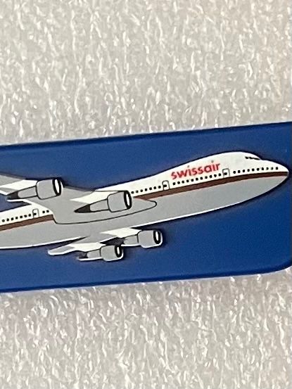 Swissair Plaketten & Abzeichen: SWISSAIR - SCHWEIZER FLUGGESELLSCHAFT - ABZEICHEN MIT NADEL – Gebraucht aus Basel von lagavulin02 1
