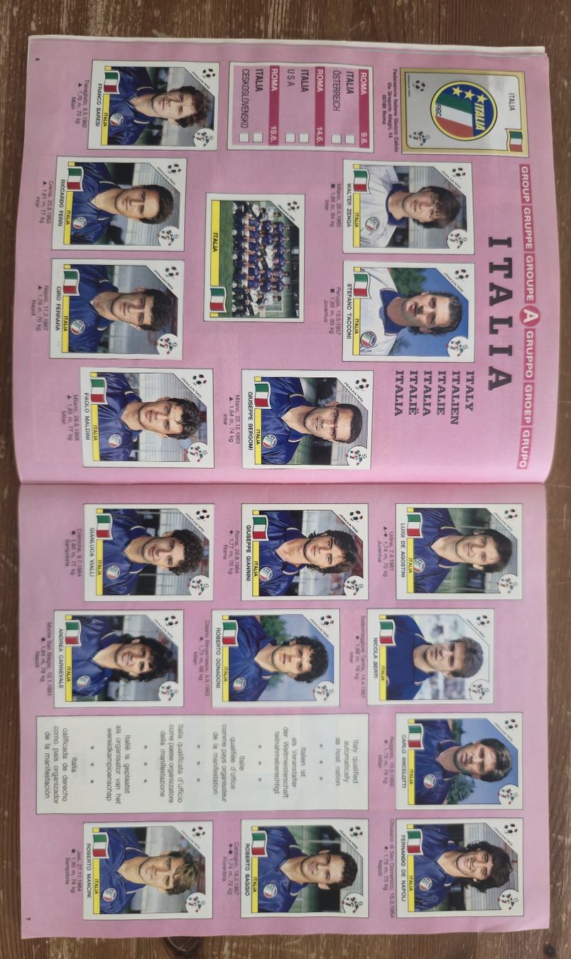 Panini Album: Album Panini Italia 90 Complet  – Usato da Courtion venduto da RuiBraga 4