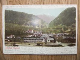 Brig Brigue Wallis Valais 26.08.1902