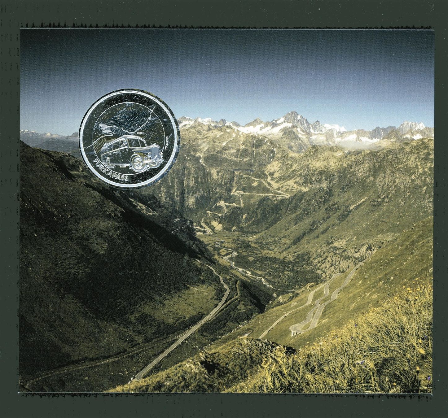 Tutti le monete: CHF__20.00 2019 Furkapass im Folder stgl 20 Franken – Nuovo e nell'imballaggio originale da Widnau venduto da Elf11 2