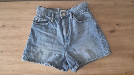 High Waist Jeans Shorts Pull&Bear