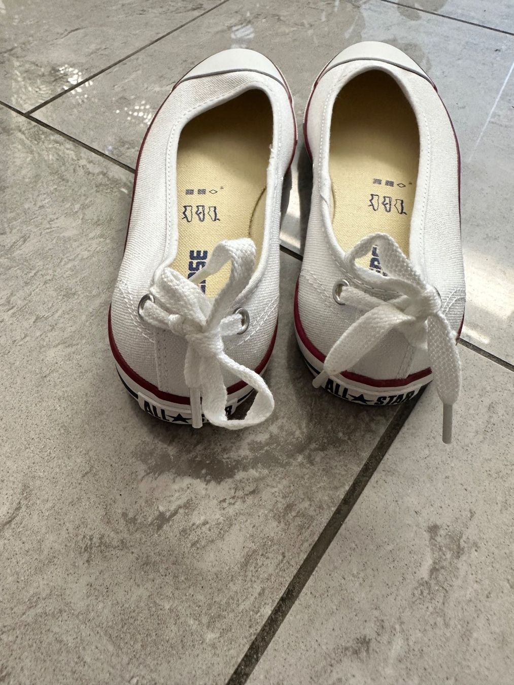 Converse Scarpe da donna: Converse Ballerina weiss Gr. 36 NEU – Nuovo e nell'imballaggio originale da Bolligen venduto da chaetzli1133 1