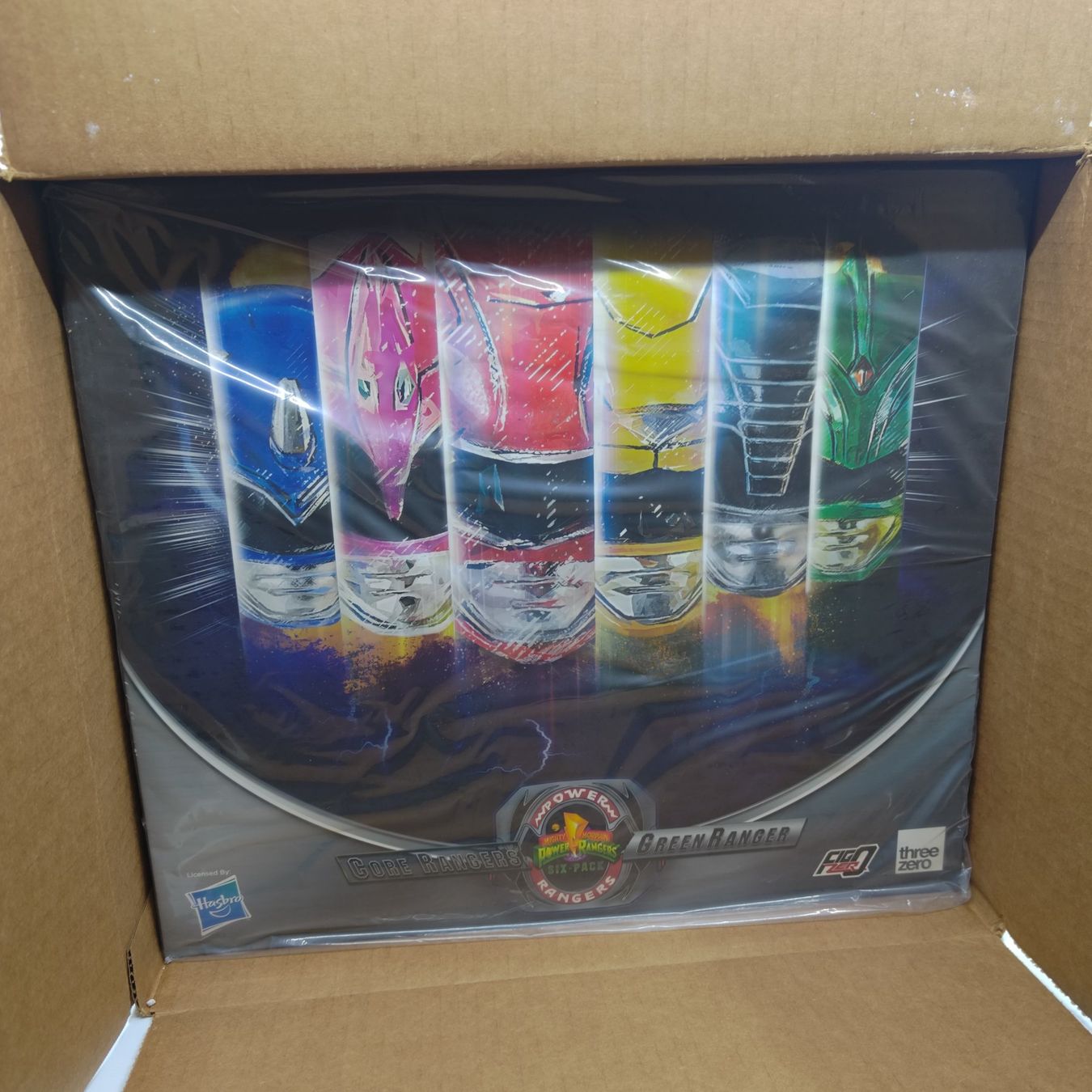 Statuette: Threezero Mighty Morphin Power Rangers Core Set + Green Rang – Nuovo e nell'imballaggio originale da Wettswil venduto da TricksTradingStore