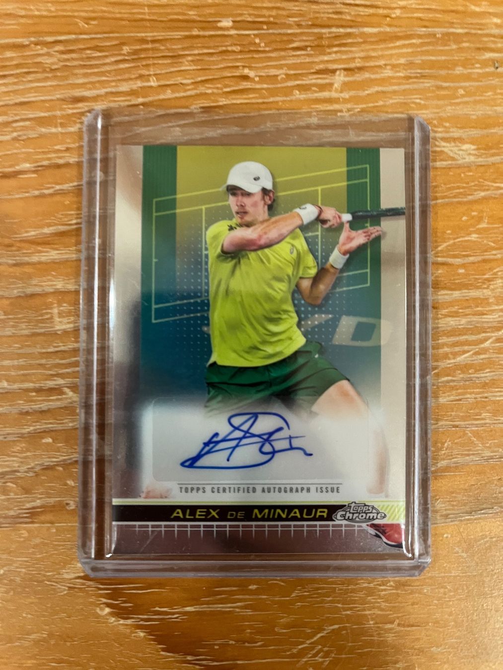 Topps Carte collezionabili: Alex de Minaur Autograph Topps – Usato da Balzers venduto da jos_6r9r