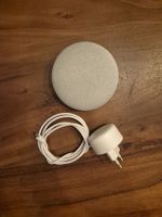 Google Nest Mini weiss mit Kabel und Netzteil sehr gut