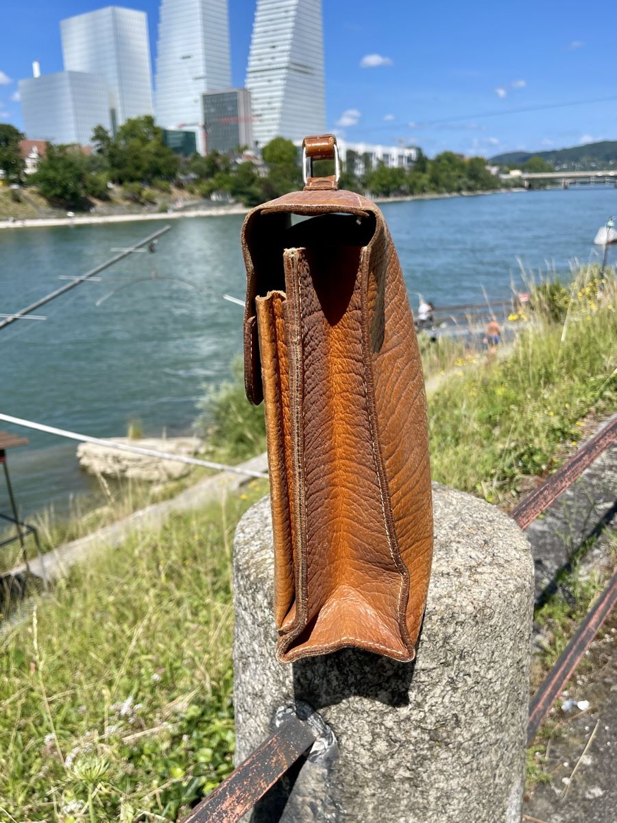 Valigie & Borse: Vintage Aktentasche echtes Leder – Usato da Arlesheim venduto da ren_5d2b 1